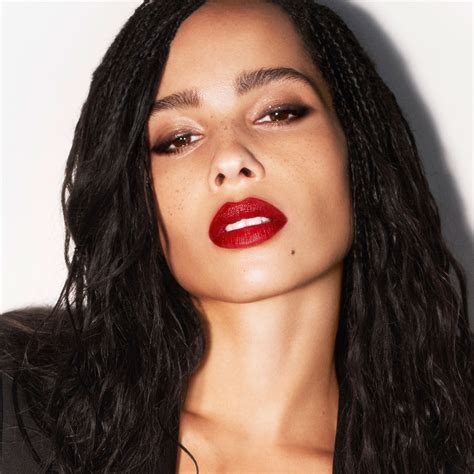 ysl x zoe kravitz lipstick|zoe kravitz ysl makeup.